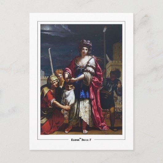 Elisabetta Sirani #10 - Kunstmatig Briefkaart (Voorkant)