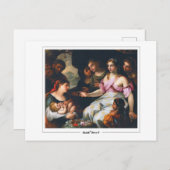 Elisabetta Sirani #4 - Kunstmatige Briefkaart (Voorkant / Achterkant)