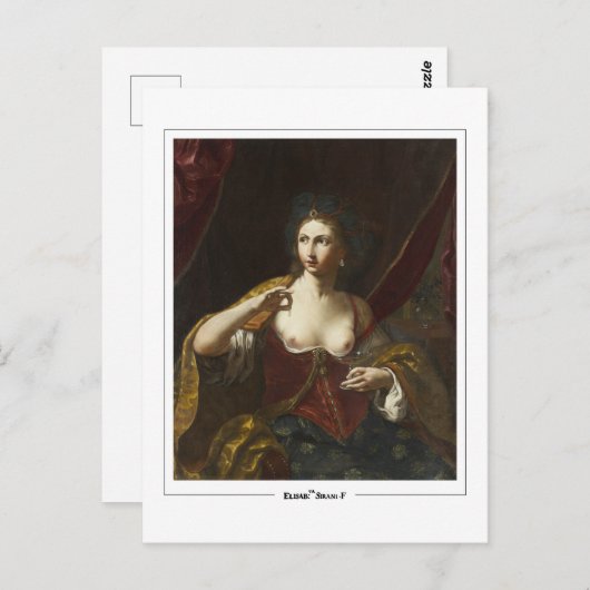 Elisabetta Sirani #7 - Carte postale Art (Devant / Derrière)
