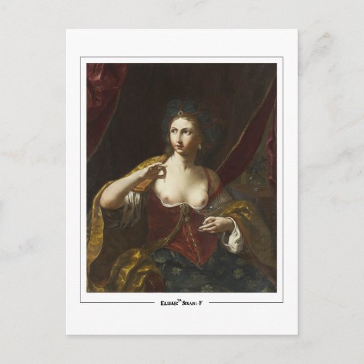 Elisabetta Sirani #7 - Carte postale d'art fin (Devant)
