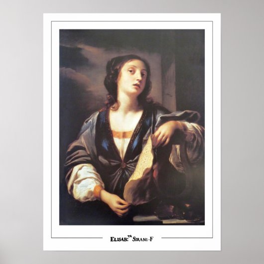 Elisabetta Sirani Zedign Affiche d'art #6 (Devant)