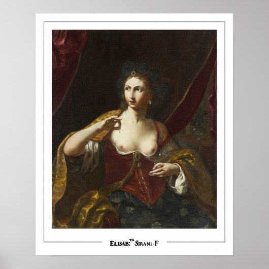 Elisabetta Sirani Zedign Affiche d'art #7 (Devant)