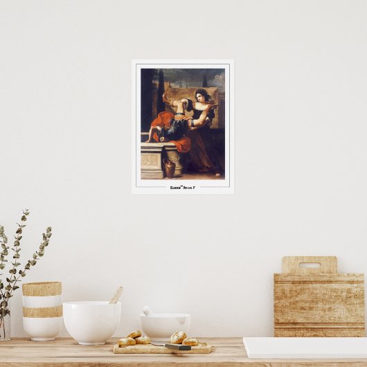 Elisabetta Sirani Zedign Poster d'art #1 (Cuisine)
