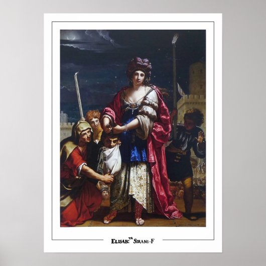 Elisabetta Sirani Zedign Poster d'art #10 (Devant)