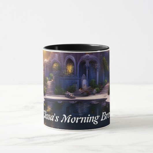 Elissa's Morning Brew Gepersonaliseerd Mok (Midden)