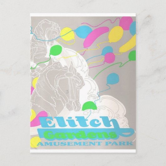 Elitch Gardens Amusement Park Briefkaart (Voorkant)