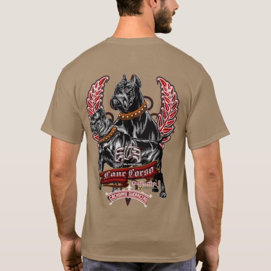 ELITE CANE CORSO T-SHIRT (Achterkant)