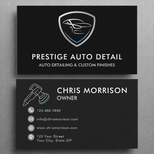 Elite Car Wash and Vehicle Detailing Service Visitekaartje