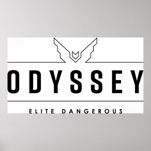 Elite Dangerous Odyssey Poster (Voorkant)