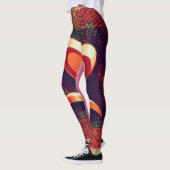 "Elite Elegance : Premium Leggings Design" (Gauche)