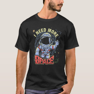 Elite Floral Space Fotograaf Astronaut Mannen Wome T-shirt