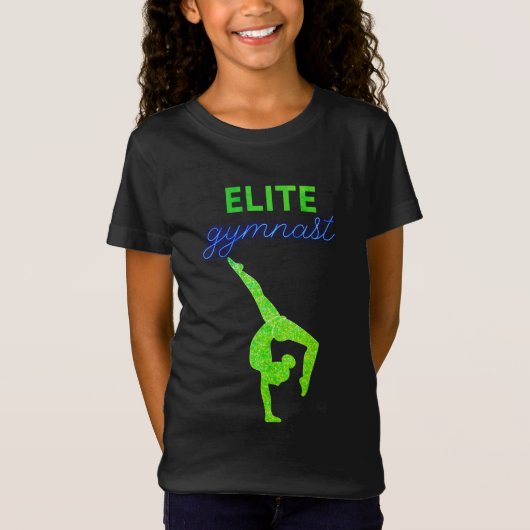 Elite Gymnast Gymnastics T-Shirt (Voorkant)