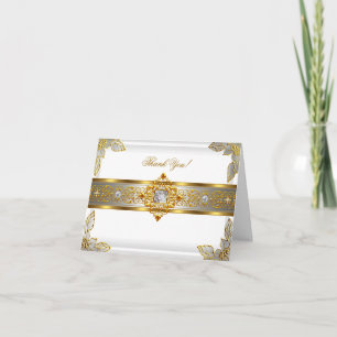 Elite Hartelijk dank voor uw creditcard Elegant Wh Bedankkaart