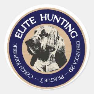 Elite Hunting Hostel Ronde Sticker