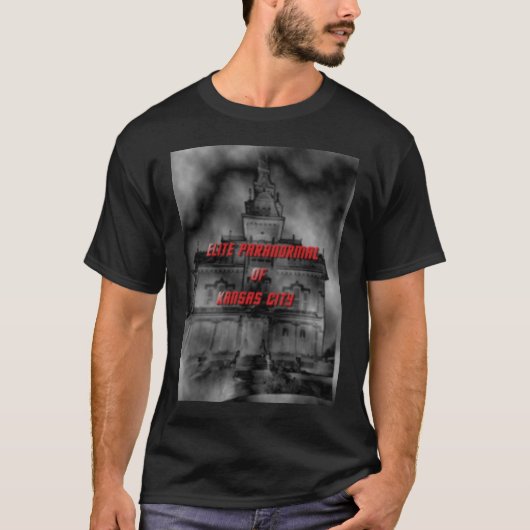 ELITE Paranormal KC - Haunted House T-shirt (Voorkant)