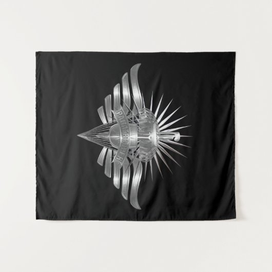 Elite Paratrooper Herdenkingsontwerp Wandkleed (Voorkant (horizontaal))