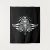 Elite Paratrooper Herdenkingsontwerp Wandkleed (Voorkant)