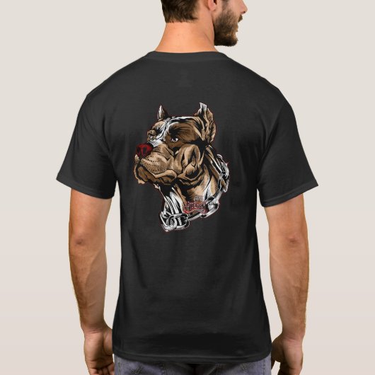 ELITE PITBULL CLASSIC T-SHIRT (Achterkant)
