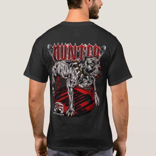 Elite PitBull Hunter T-shirt (Achterkant)