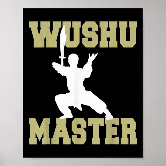 Elite Warrior meesterschap in traditionele Wushu W Poster (Voorkant)
