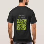 EliteVoiceovers Andi's Black T-Shirt (Achterkant)