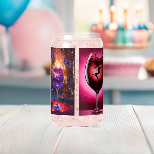 "Elixir de l'élégance : un verre de raffinement" (Insitu (Baby Shower))