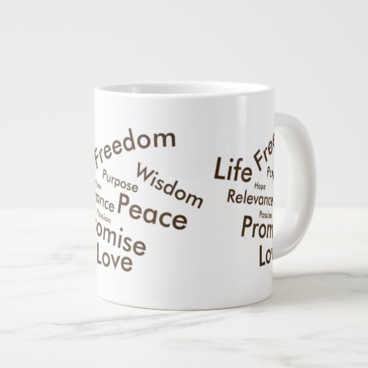 Élixir de tasse de café de la vie (Devant droit)