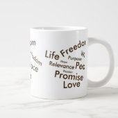 Élixir de tasse de café de la vie (Droite)