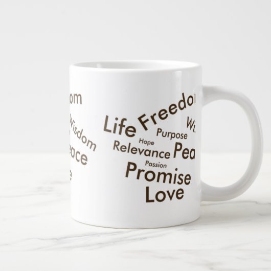 Élixir de tasse de café de la vie (Droite)