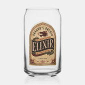 Elixir Dragon's Breath Halloween Party  Blikvorm Glas (Achterkant)