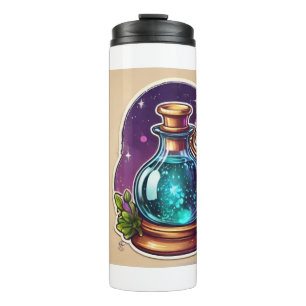 Elixir enchanté : Bouteille de potion étincelante