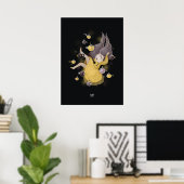 ELIXIR FISH van Alexandra Dikaia Poster (Thuiskantoor)