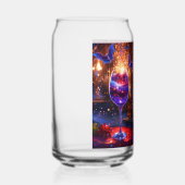 "Elixir of Elegance: A Glass of Refinement" Blikvorm Glas (Rechts)