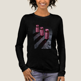 Elixir Rose Gold Toverflessen Gothic Lange Mouwen Tri-Blend Shirt