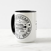 Élixirs apothécaires & brews Mug - NomadHoneyBadge (Devant gauche)