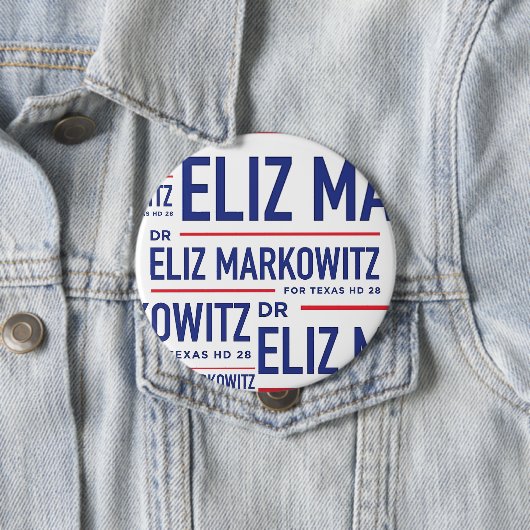 Eliz Markowitz Round Button (In situ)