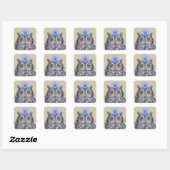 Eliza de uil stickers (Vel)