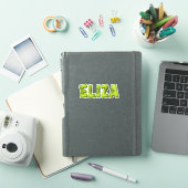 Eliza Name Kiwi Design Aufkleber Sticker (iPad Cover)