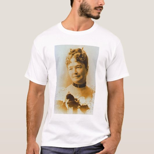 Elizabeth Bacon Custer (1842-1933), echtgenote van T-shirt (Voorkant)