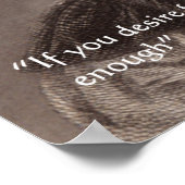 Elizabeth Barrett Browning geloof citaat poster (Hoek)