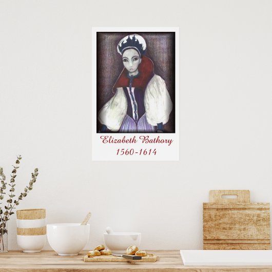 Elizabeth Bathory Poster (Keuken)
