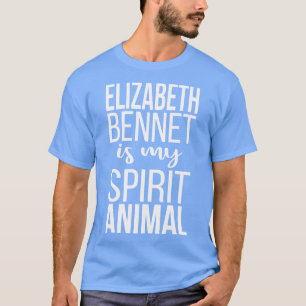 Elizabeth Bennet is mijn spirituele dier T-shirt