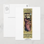 Elizabeth By Holbein D. Ä. Hans Briefkaart (Voorkant / Achterkant)