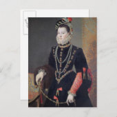 Elizabeth de Valois, 1604-8 Briefkaart (Voorkant / Achterkant)