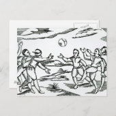 Elizabeth Football Briefkaart (Voorkant / Achterkant)