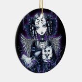 "Elizabeth" Gothic Victoriaans Angel Ornament (Rechts)