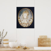 Elizabeth I, c.1595-1600 Poster (Keuken)