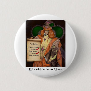 Elizabeth I, de Button van Poodkoningin 2"