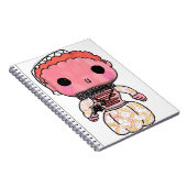 Elizabeth I History Notebook - Funko Pop Style Notitieboek (Rechterzijde)