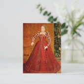 Elizabeth I of England (The "Hampden Portrait") Briefkaart (Staand voorkant)